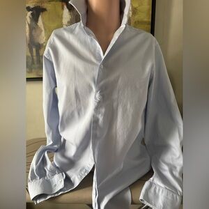 Calvin Klein Men's Sky Blue Dress Shirt